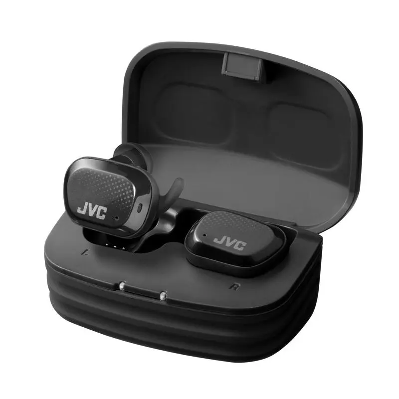Auriculares Deportivos JVC HA-AE5T TrueWireless, Control Táctil, 27h Bat, Negro 4 Auriculares Deportivos JVC HA-AE5T TrueWireless, Control Táctil, 27h Bat, Negro - Imagen 2