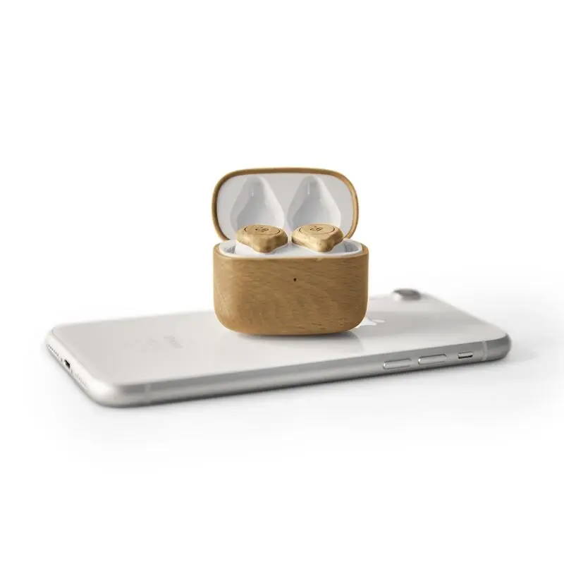 Auriculares Ecológicos Energy Sistem Eco True Wireless Beech Wood 4 Auriculares Ecológicos Energy Sistem Eco True Wireless Beech Wood - Imagen 2