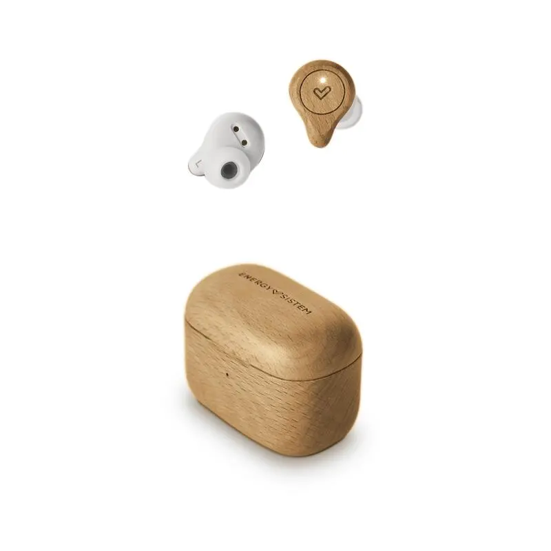 Auriculares Ecológicos Energy Sistem Eco True Wireless Beech Wood 3 Auriculares Ecológicos Energy Sistem Eco True Wireless Beech Wood