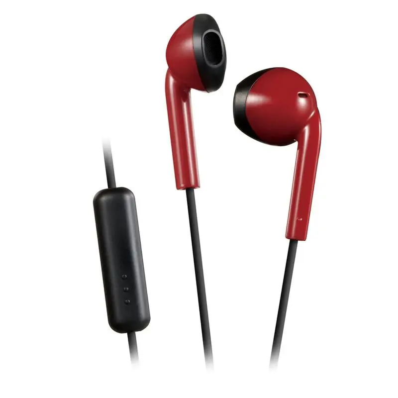 Auriculares JVC HA-F19M De Botón, Micro IPX2 1m Cable Rojo 4 Auriculares JVC HA-F19M De Botón, Micro IPX2 1m Cable Rojo - Imagen 2