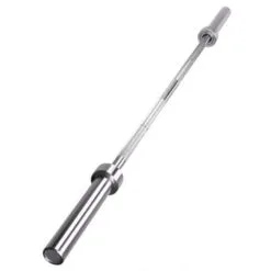 OZIO FITNESS Barra Olímpica : 2.20 MTS - 20 KG - 4 ROD- 50 MM - AGARRE 28 MM