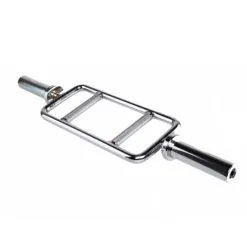 GOODBUY FITNESS Barra Olímpica Romana Cromada 85 Cm BO085 Fuerza Adulto Plata