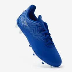 Kipsta BOTAS DE FÚTBOL NIÑO CON CORDONES VIRALTO I FG AZUL Y BLANCO -Running comercio botas de futbol nio con cordones viralto i fg azul y blanco 3
