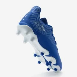 Kipsta BOTAS DE FÚTBOL NIÑO CON CORDONES VIRALTO I FG AZUL Y BLANCO -Running comercio botas de futbol nio con cordones viralto i fg azul y blanco 4