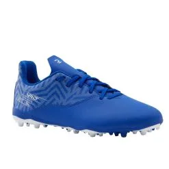Kipsta BOTAS DE FÚTBOL NIÑO CON CORDONES VIRALTO I MG/AG NARANJA Y AZUL -Running comercio botas de futbol nio con cordones viralto i mgag azul y blanco