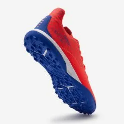 Kipsta BOTAS DE FÚTBOL NIÑO CON CORDONES VIRALTO I TURF TF NARANJA Y AZUL -Running comercio botas de futbol nio con cordones viralto i turf tf naranja y azul 4