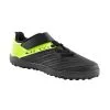 Kipsta BOTAS DE FÚTBOL NIÑO CON TIRA ADHERENTE 100 EASY TURF TF NEGRO Y AMARILLO -Running comercio botas de futbol nio con tira adherente 100 easy turf tf negro y amarillo