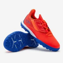 Kipsta BOTAS DE FÚTBOL NIÑO TIRA AUTOADHERENTE VIRALTO I EASY TURF TF NARANJA Y AZUL 12 Kipsta BOTAS DE FÚTBOL NIÑO TIRA AUTOADHERENTE VIRALTO I EASY TURF TF NARANJA Y AZUL -Running comercio botas de futbol nio tira autoadherente viralto i easy turf tf naranja y azul 4