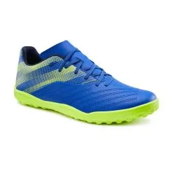 Botas De Fútbol Niños Kipsta Agility 140 HG Rojo Azul -Running comercio botas de futbol nios kipsta agility 140 hg azul amarillo