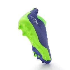 Kipsta Botas De Fútbol Niños Para Terreno Seco VIRALTO III MG Azul Y Verde Fluo -Running comercio botas de futbol nios para terreno seco viralto iii mg azul y verde fluo 3