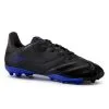 Kipsta Botas De Fútbol Terrenos Secos VIRALTO II PIEL MG Niños Negro Azul -Running comercio botas de futbol terrenos secos viralto ii piel mg nios negro azul