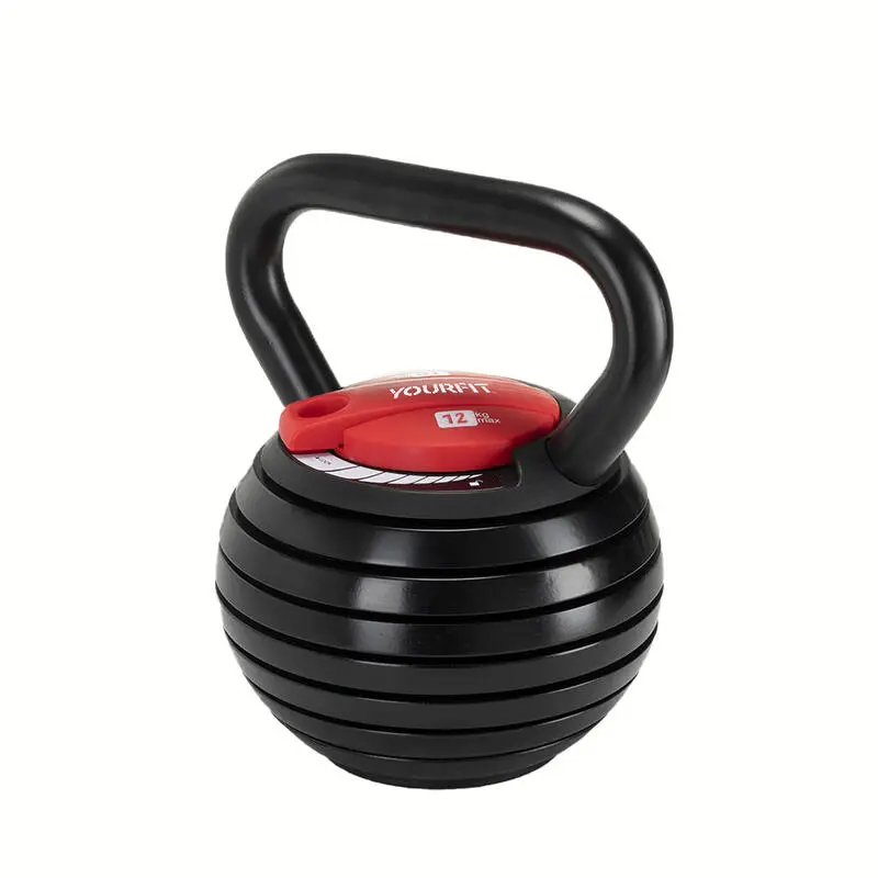 YOURFIT CABEZAS DE KETTLEBELL Ajustables De 2 A 12 KG 7 YOURFIT CABEZAS DE KETTLEBELL Ajustables De 2 A 12 KG - Imagen 5