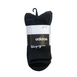Calcetines Deportivos Altos Tenis Pack De 3 Adidas Adulto Negro -Running comercio calcetines deportivos altos tenis pack de 3 adidas adulto negro 4