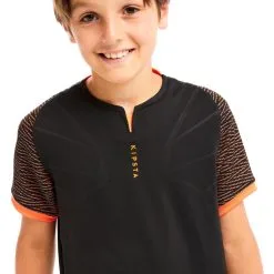 Camiseta De Fútbol Adulto Kipsta CLR Negra Y Roja 11 Camiseta De Fútbol Adulto Kipsta CLR Negra Y Roja -Running comercio camiseta de futbol adulto kipsta clr negra y roja 3