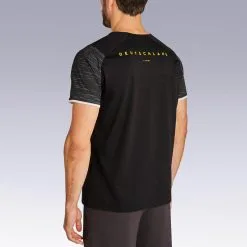 Camiseta De Fútbol Alemania Adulto Kipsta F100 2022 Negra -Running comercio camiseta de futbol alemania adulto kipsta f100 2022 negra 2