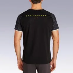 Camiseta De Fútbol Alemania Adulto Kipsta F100 2022 Negra -Running comercio camiseta de futbol alemania adulto kipsta f100 2022 negra 4