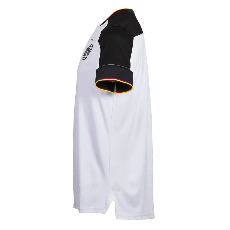 Camiseta De Fútbol Alemania Adulto Kipsta F500 2022 Blanca 6 Camiseta De Fútbol Alemania Adulto Kipsta F500 2022 Blanca - Imagen 4