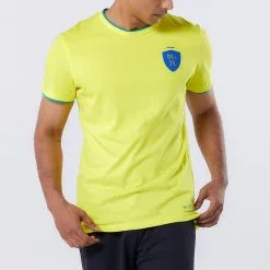 Camiseta De Fútbol Brasil Adulto Kipsta F100 2022 -Running comercio camiseta de futbol brasil adulto kipsta f100 2022 3