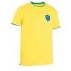 Camiseta De Fútbol Brasil Niños Kipsta F100 2022 -Running comercio camiseta de futbol brasil nios kipsta f100 2022