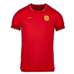 Camiseta De Fútbol España Adulto Kipsta F500 2022 -Running comercio camiseta de futbol espaa adulto kipsta f500 2022 4