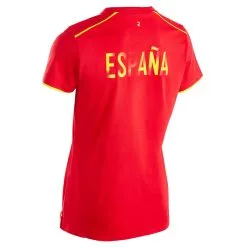 Camiseta De Fútbol España Mujer Kipsta F100 2022 -Running comercio camiseta de futbol espaa mujer kipsta f100 2022 1