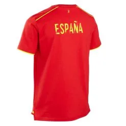 Camiseta De Fútbol España Niños Kipsta F100 2022 -Running comercio camiseta de futbol espaa nios kipsta f100 2022 1