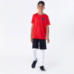Camiseta De Fútbol España Niños Kipsta F100 2022 -Running comercio camiseta de futbol espaa nios kipsta f100 2022 3