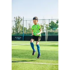 Camiseta De Fútbol Manga Corta Niños Kipsta Viralto Amarilla -Running comercio camiseta de futbol manga corta nios kipsta viralto amarilla 1