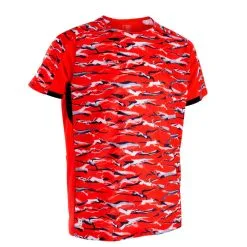 Camiseta De Fútbol Manga Corta Niños Kipsta Viralto Amarilla -Running comercio camiseta de futbol manga corta nios kipsta viralto roja