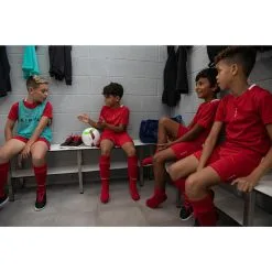 Camiseta De Fútbol Niños Kipsta F100 Roja -Running comercio camiseta de futbol nios kipsta f100 roja 2