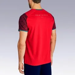 Camiseta De Fútbol Portugal Adulto Kipsta F100 2022 -Running comercio camiseta de futbol portugal adulto kipsta f100 2022 2