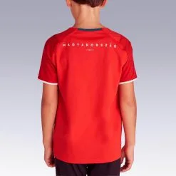 Camiseta De Fútbol Selección De Hungría Niños Kipsta FF100 -Running comercio camiseta de futbol seleccion de hungria nios kipsta ff100 4