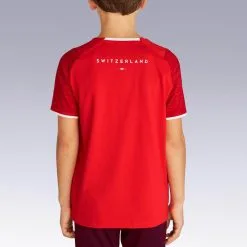 Camiseta De Fútbol Suiza Niños Kipsta F100 2022 -Running comercio camiseta de futbol suiza nios kipsta f100 2022 4
