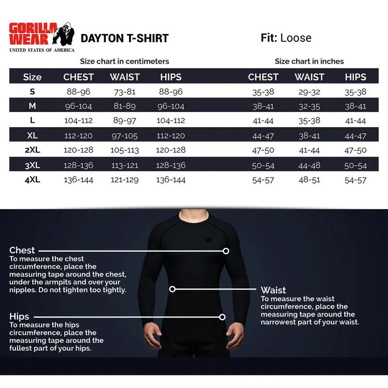 Gorilla Wear Camiseta De Manga Corta - Dayton 7 Gorilla Wear Camiseta De Manga Corta - Dayton - Imagen 5