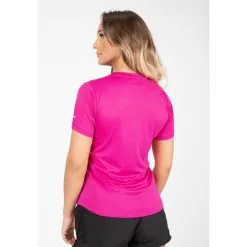 Gorilla Wear Camiseta De Manga Corta - Raleigh - Rosa -Running comercio camiseta de manga corta raleigh rosa 1