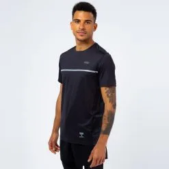 THE RUNNING REPUBLIC Camiseta De Manga Corta Running Ligera De Poliéster Reciclado Hombre TRR Negra -Running comercio camiseta de manga corta running ligera de poliester reciclado hombre trr negra 3