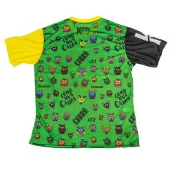 CAMISETA DE RUNNING #COMOUNACABRA Para MUJER - KAMUABU Color Verde 90grs -Running comercio camiseta de running comounacabra para mujer kamuabu color verde 90grs 1