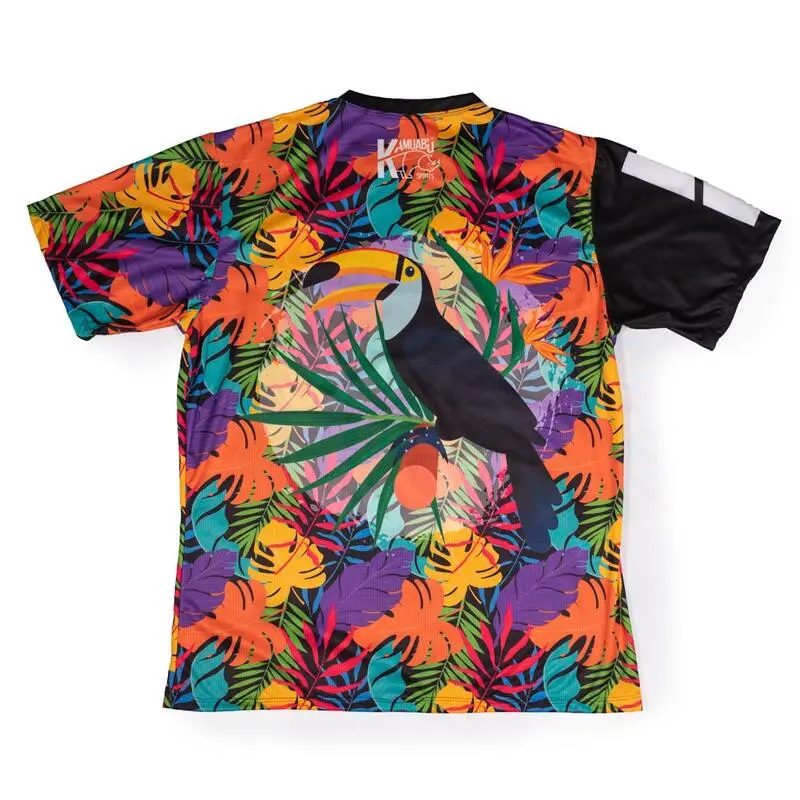 CAMISETA DE RUNNING #EXOTICRUN Para HOMBRE - KAMUABU Multicolor 90grs 4 CAMISETA DE RUNNING #EXOTICRUN Para HOMBRE - KAMUABU Multicolor 90grs - Imagen 2