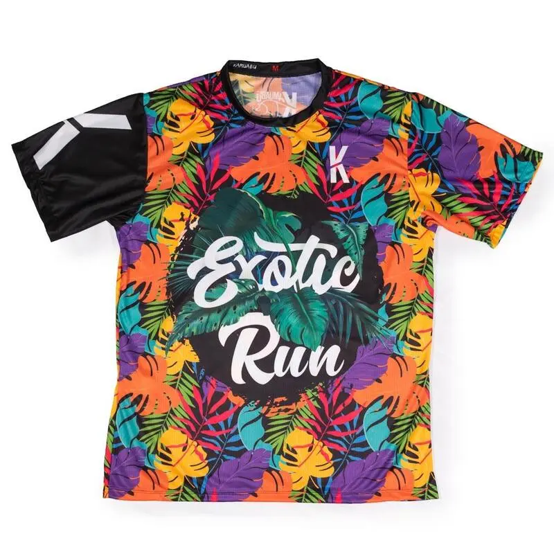 CAMISETA DE RUNNING #EXOTICRUN Para HOMBRE - KAMUABU Multicolor 90grs 3 CAMISETA DE RUNNING #EXOTICRUN Para HOMBRE - KAMUABU Multicolor 90grs