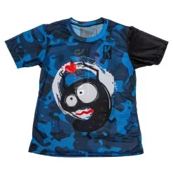 CAMISETA DE RUNNING #LOVERUNNING Para HOMBRE - KAMUABU Color Camuflaje 90grs