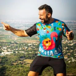 CAMISETA DE RUNNING #PINEAPPLE Para HOMBRE - KAMUABU Color AZUL 90grs 9 CAMISETA DE RUNNING #PINEAPPLE Para HOMBRE - KAMUABU Color AZUL 90grs -Running comercio camiseta de running pineapple para hombre kamuabu color azul 90grs 3