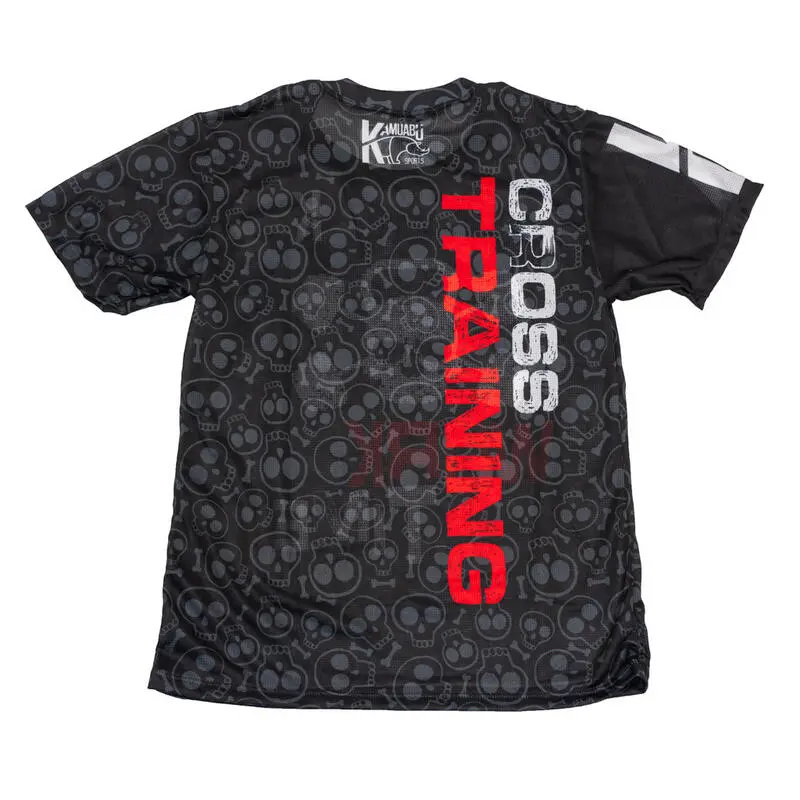 CAMISETA DE RUNNING #WORKTIME Para MUJER - KAMUABU Color Negra 90grs 4 CAMISETA DE RUNNING #WORKTIME Para MUJER - KAMUABU Color Negra 90grs - Imagen 2