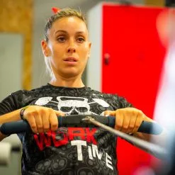 CAMISETA DE RUNNING #WORKTIME Para MUJER - KAMUABU Color Negra 90grs 9 CAMISETA DE RUNNING #WORKTIME Para MUJER - KAMUABU Color Negra 90grs -Running comercio camiseta de running worktime para mujer kamuabu color negra 90grs 3