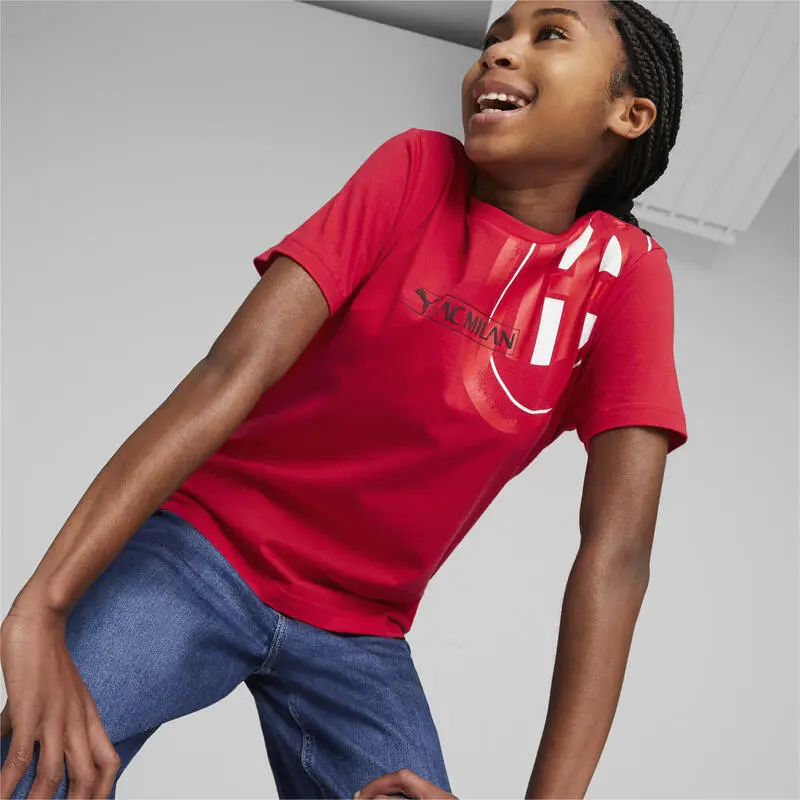 Camiseta FtblLegacy Del A.C. Milan Jóvenes PUMA 4 Camiseta FtblLegacy Del A.C. Milan Jóvenes PUMA - Imagen 2