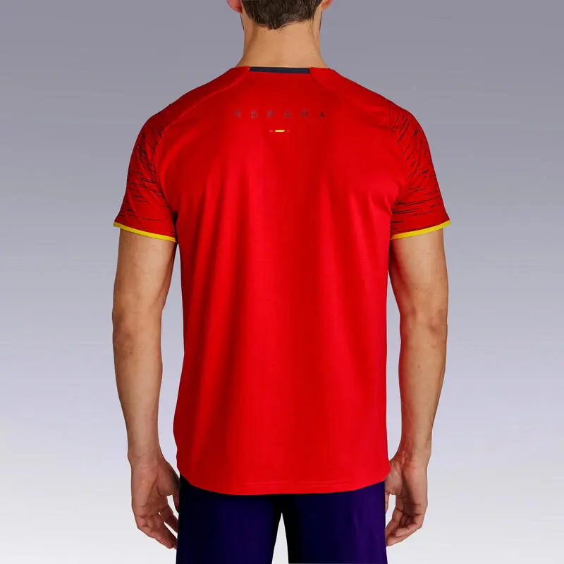 Camiseta Fútbol España Adulto Kipsta FF100 6 Camiseta Fútbol España Adulto Kipsta FF100 - Imagen 4