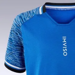 IMVISO Camiseta Fútbol Sala Niños Kipsta Azul -Running comercio camiseta futbol sala nios kipsta azul 1