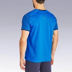 Camiseta Italia Adulto Kipsta FF100 Azul -Running comercio camiseta italia adulto kipsta ff100 azul 1