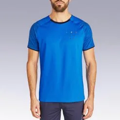 Camiseta Italia Adulto Kipsta FF100 Azul -Running comercio camiseta italia adulto kipsta ff100 azul 2