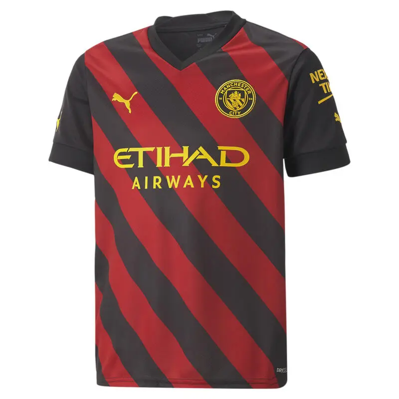 Camiseta Manchester City FC Away 22/23 Réplica Jóvenes PUMA 3 Camiseta Manchester City FC Away 22/23 Réplica Jóvenes PUMA