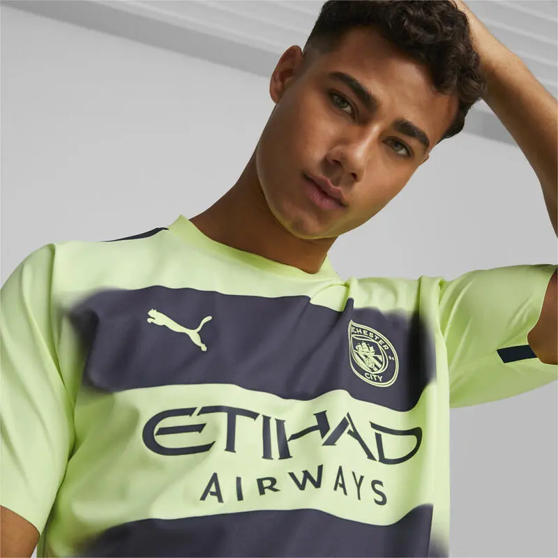 Camiseta Manchester City FC Tercera 22/23 Auténtica Hombre PUMA 6 Camiseta Manchester City FC Tercera 22/23 Auténtica Hombre PUMA - Imagen 4